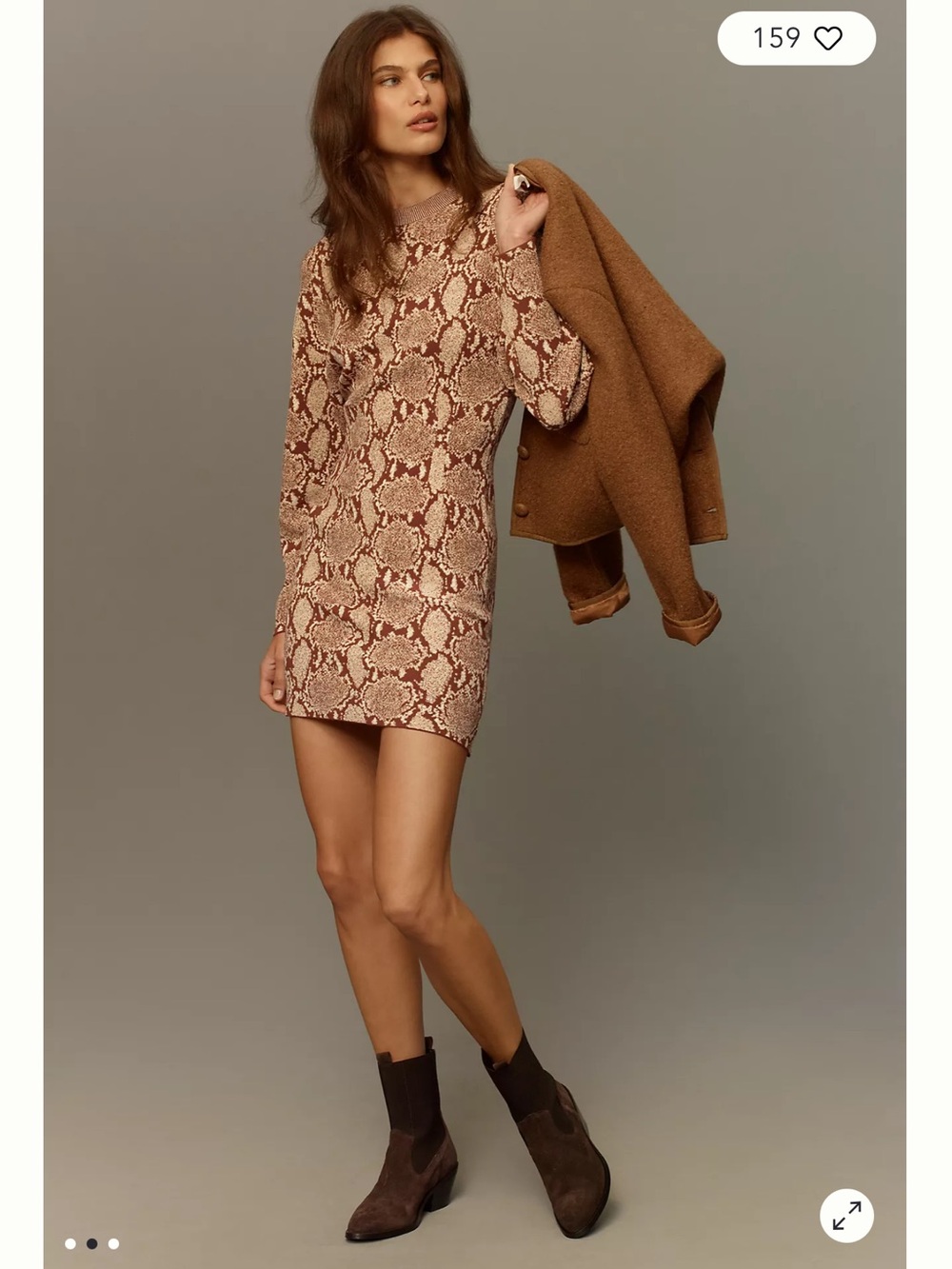 SIMON MILLER Wallis Knit Mini Dress